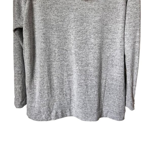 Skonhet Aztec Tribal Gray Long Sleeve Lace Up Front Hood Size 2XL - Picture 10 of 12